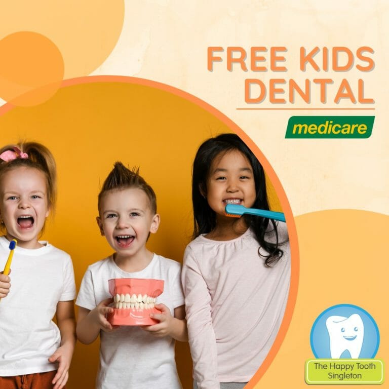 Is your child eligible for FREE dental? The Happy Tooth Singleton